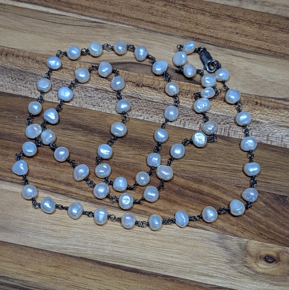 Silpada 32" Fresh Catch Pearl Necklace - Picture 1 of 3